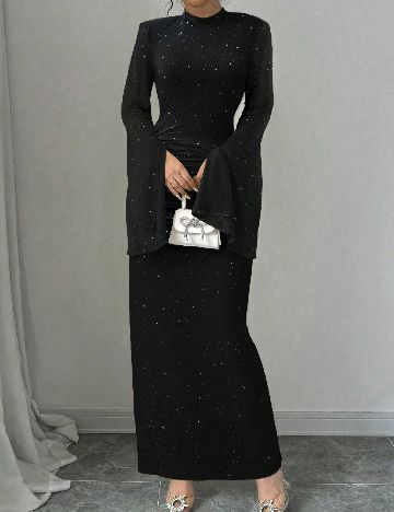 Rochie lunga SHEIN, negru