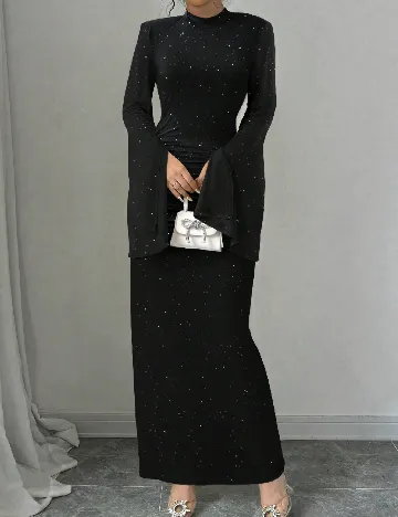 Rochie lunga SHEIN, negru