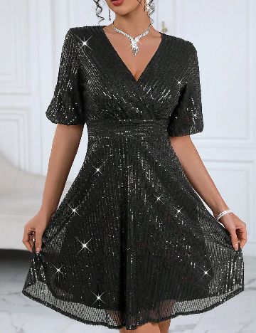 Rochie scurta SHEIN, negru