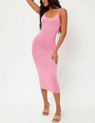 Rochie medie SHEIN, roz