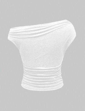 Top Romwe, alb