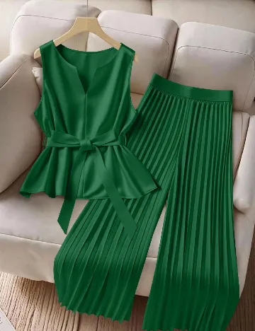 Compleu SHEIN CURVE, verde
