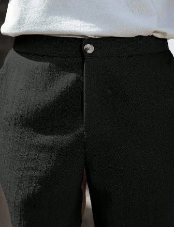 Pantaloni scurti SHEIN, negru