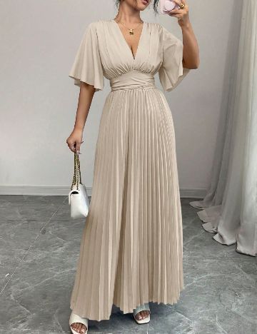 Rochie lunga SHEIN, bej