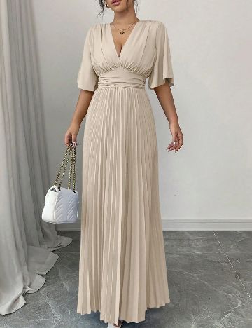 Rochie lunga SHEIN, bej