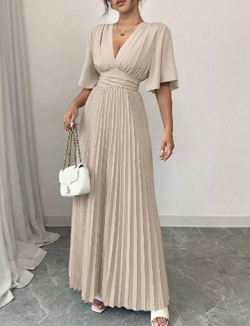 Rochie lunga SHEIN, bej