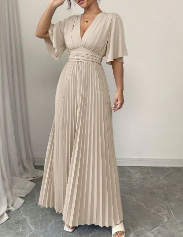 Rochie lunga SHEIN, bej