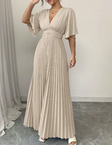 Rochie lunga SHEIN, bej