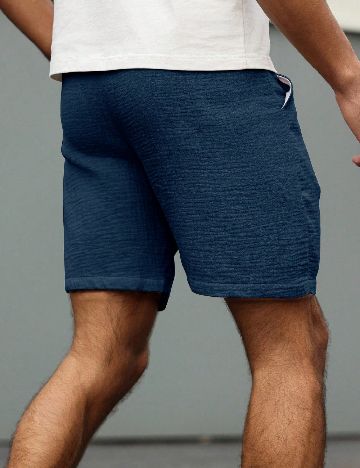 Pantaloni scurti SHEIN, albastru