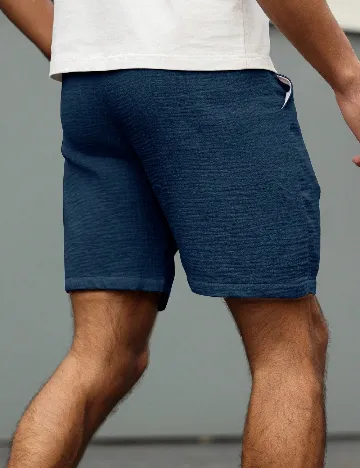 Pantaloni scurti SHEIN, albastru