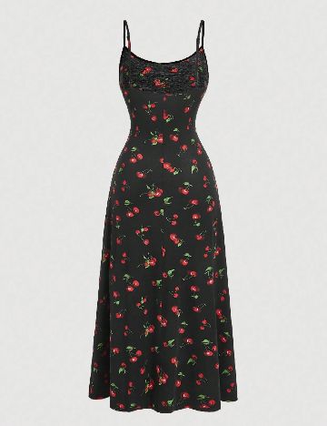 Rochie lunga SHEIN CURVE, negru