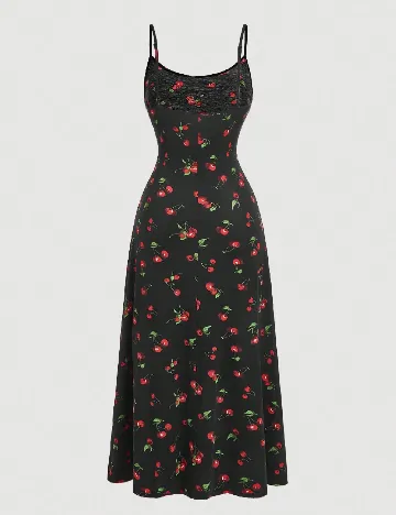 Rochie lunga SHEIN CURVE, negru