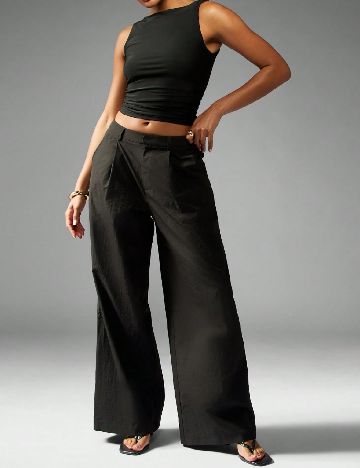 Pantaloni Missguided, negru