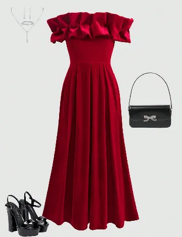 Rochie Shein Kids, rosu