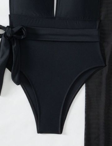 Costum de baie SHEIN, negru