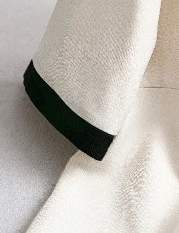 Compleu SHEIN, crem/negru