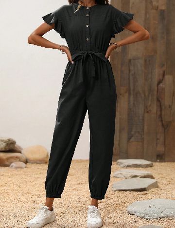 Salopeta SHEIN, negru