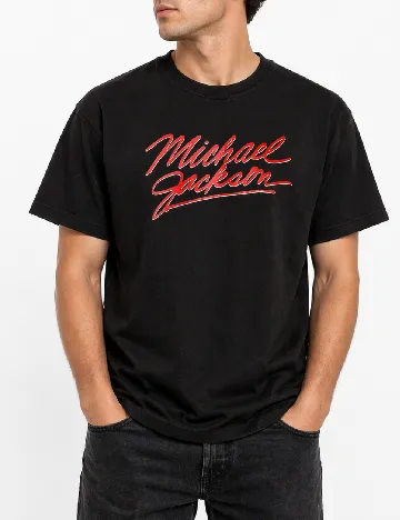 Tricou Pull&Bear, negru