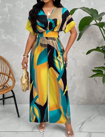 Salopeta SHEIN, mix culori