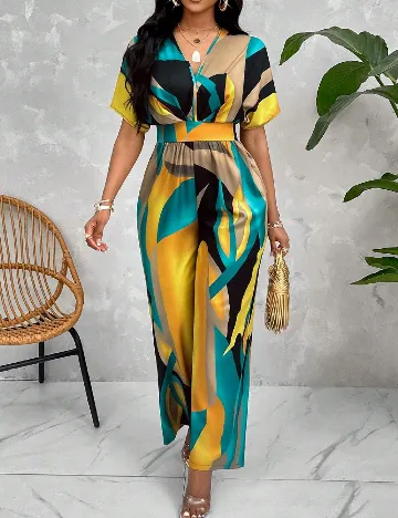 Salopeta SHEIN, mix culori