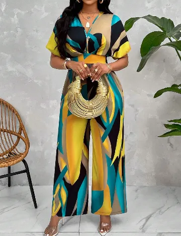 Salopeta SHEIN, mix culori