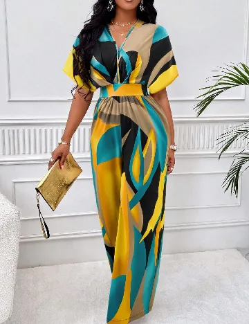 Salopeta SHEIN, mix culori