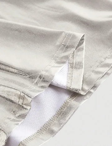 Rochie lunga SHEIN, argintiu