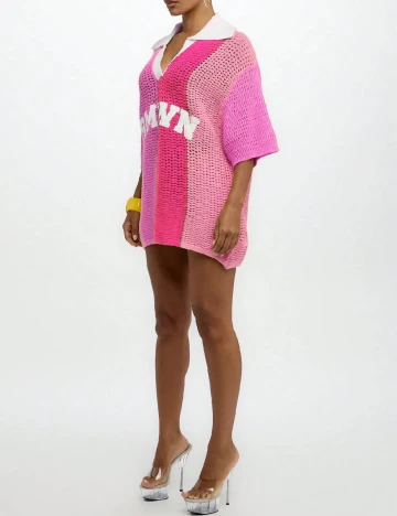 Rochie scurta SUMWON, roz