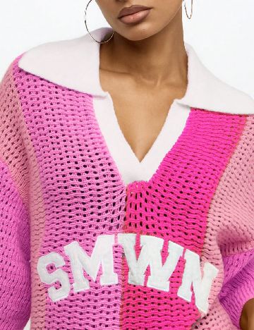 Rochie scurta SUMWON, roz