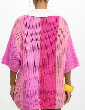 Rochie scurta SUMWON, roz