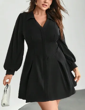 Rochie scurta SHEIN CURVE, negru