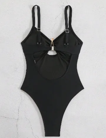 Costum de baie SHEIN, negru