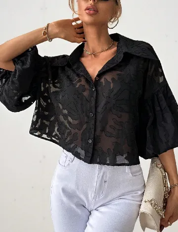 Camasa Aveloria, negru