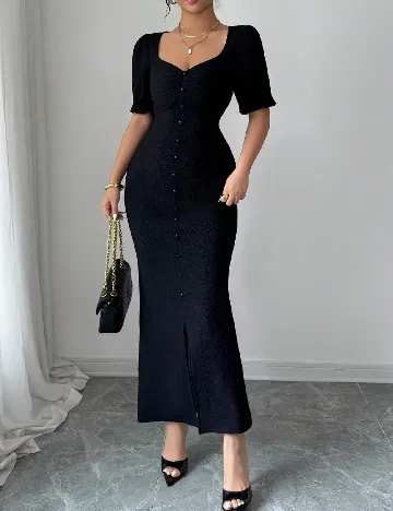 Rochie lunga SHEIN, negru