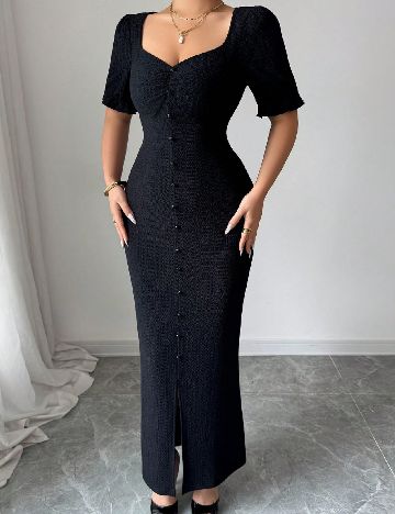 Rochie lunga SHEIN, negru