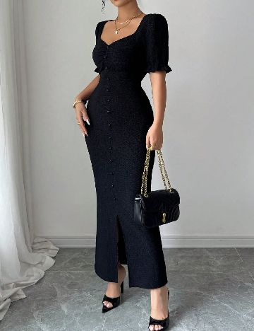 Rochie lunga SHEIN, negru