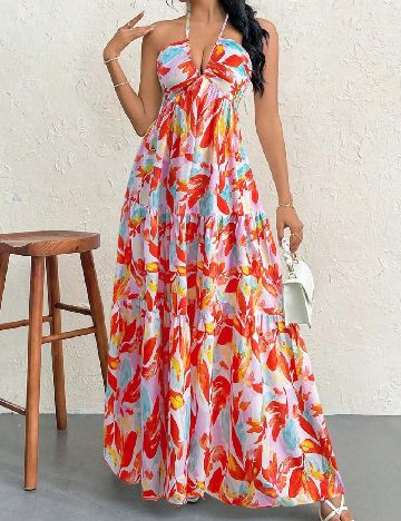 Rochie lunga SHEIN, mix culori