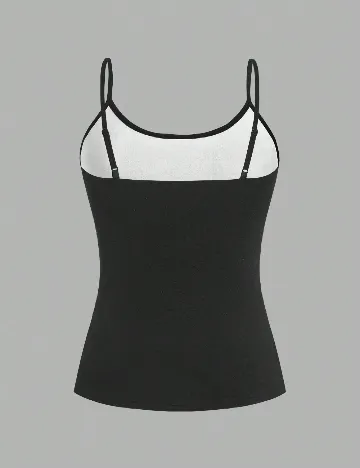 Set Maiouri 2 bucati SHEIN, alb/negru