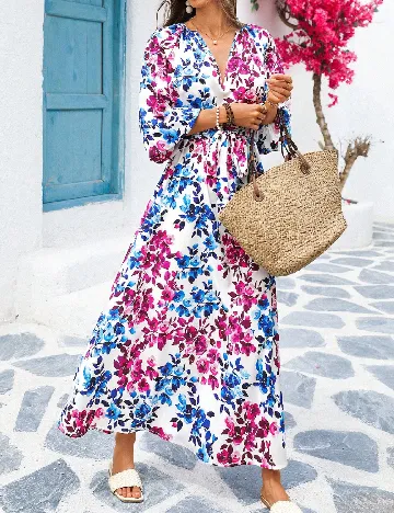 Rochie lunga SHEIN, mix culori