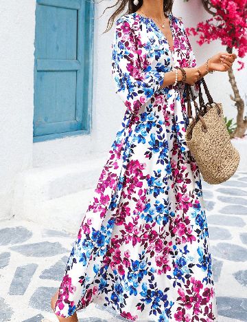 Rochie lunga SHEIN, mix culori