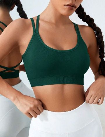 Bustiera SHEIN, verde