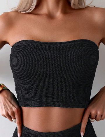 Costum de baie SHEIN, negru