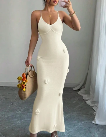 Rochie lunga SHEIN, bej