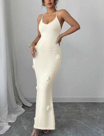 Rochie lunga SHEIN, bej