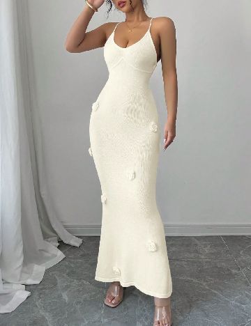 Rochie lunga SHEIN, bej