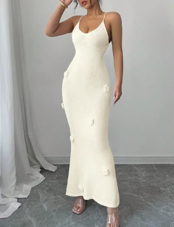 Rochie lunga SHEIN, bej