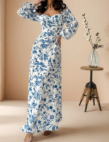 Rochie lunga SHEIN, alb