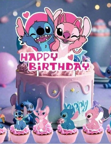 Set accesorii pentru tort SHEIN, mix culori