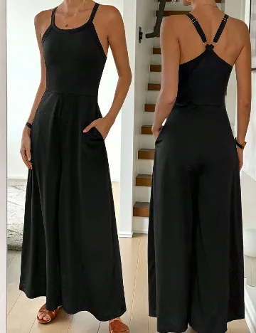 Salopeta SHEIN, negru