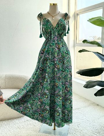 Rochie lunga SHEIN CURVE, mix culori